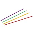 Закладки-ляссе "РАДУГА" для книг А5 (длина 28 см) ПИФАГОР, клейкий край, 4 ленты, 111648 111648
