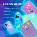 Наклейки флуоресцентные "Космос", светятся в темноте, 44 штуки, ассорти, 14х21 см, ЮНЛАНДИЯ, 662694 662694