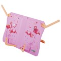 Подставка для книг и учебников BRAUBERG KIDS "Flamingo", регулируемый наклон, ABS-пластик, 238061 238061