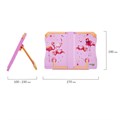 Подставка для книг и учебников BRAUBERG KIDS "Flamingo", регулируемый наклон, ABS-пластик, 238061 238061