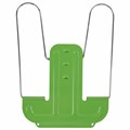 Подставка для книг и учебников BRAUBERG LINE+, металлическая, зеленая, европодвес, 238072 238072