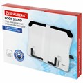 Подставка для книг и учебников BRAUBERG White, регулируемый наклон, ABS-пластик, 238063 238063