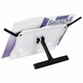 Подставка для книг и учебников BRAUBERG White, регулируемый наклон, ABS-пластик, 238063 238063
