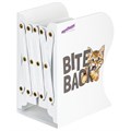 Подставка-держатель для книг и учебников ЮНЛАНДИЯ "Bite Back", раздвижная, металлическая, 237900 237900 - фото 248747