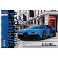 Альбом для рисования А4 32 л., спираль, обложка картон, HATBER, 205х290 мм, "BLUEsupercar" (5 видов), 067365, 32А4Всп 113077
