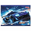Альбом для рисования А4, 20 листов, скоба, обложка офсет, ПИФАГОР, 203х288 мм, "МИКС-1", 107102 107102