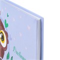 Дневник 1-4 класс 48 л., твердый, ЮНЛАНДИЯ, глянцевая ламинация, с подсказом, "Совушка", 106594 106594