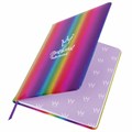 Дневник 1-11 класс 48 л., кожзам (твердая с поролоном), фольга, ЮНЛАНДИЯ, "РАДУЖНЫЙ", 105951 105951