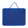 Папка на молнии пластиковая с ручками BRAUBERG, А4, 350х270х45 мм, фактура бисер, синяя, 225163 225163