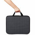 Папка на молнии с ручками BRAUBERG А4, 1 отделение, полиэстер, 20 мм, "Checkered", 272173 272173