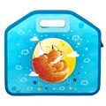Папка-сумка ЮНЛАНДИЯ, 1 отделение, фетровые ручки, 34х30х11 см, "Moon fox", 270996 270996