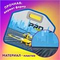 Папка-сумка ЮНЛАНДИЯ, 1 отделение, фетровые ручки, 34х30х11 см, "Proracing", 271632 271632