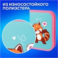 Пенал ПИФАГОР, 1 отделение, полиэстер, 19х13 см, "Red panda", 272283 272283