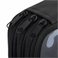Пенал ПИФАГОР, 3 отделения, ламинированный картон, 19х11 см, "Black camo", 273489 273489