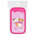 Пенал ЮНЛАНДИЯ, 2 отделения, картон с эффектом soft-touch, 19х11 см, "Candy friends", 272263 272263