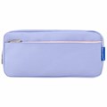 Пенал мягкий BRAUBERG PASTEL, 2 отделения, голубой, 21х9,5х5 см, 272277 272277