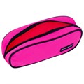 Пенал-косметичка BRAUBERG овальный, полиэстер, "Pink", 22х9х5 см, 229270 229270