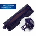 Пенал-косметичка BRAUBERG, "крокодиловая кожа", 20х6х4 см, "Ultra purple", 270848 270848
