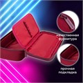 Пенал-косметичка BRAUBERG, 1 отделение, органайзер, полиэстер, 22x11,5x6 см, винный, 270845 270845