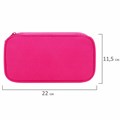 Пенал-косметичка BRAUBERG, 1 отделение, органайзер, полиэстер, 22х11,5x6 см, розовый, 272310 272310