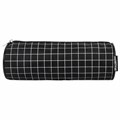 Пенал-косметичка BRAUBERG, Checkered, черный, 20х7х7см, 272298 272298