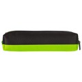 Пенал-косметичка BRAUBERG, мягкий, "Black&Bright", черно-зеленый, 21х5х5 см, 229005 229005