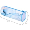Пенал-тубус BRAUBERG, с эффектом Soft Touch, мягкий, "Blue marble", 22х8 см, 271570 271570