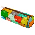 Пенал-тубус BRAUBERG, с эффектом Soft Touch, мягкий, "Cats", 22х8 см, 229008 229008