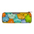Пенал-тубус BRAUBERG, с эффектом Soft Touch, мягкий, "Cats", 22х8 см, 229008 229008