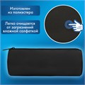 Пенал-тубус BRAUBERG, с эффектом Soft Touch, мягкий, черный, 22х8 см, 272302 272302
