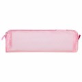 Пенал-тубус BRAUBERG, сетка, 22х5х5 см, розовый, 272235 272235