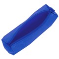 Пенал-тубус ПИФАГОР на молнии, текстиль, синий, 20х5 см, 104391 104391