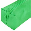 Пенал-тубус ПИФАГОР на молнии, ткань, зеленый, 20х5 см, 272258 272258
