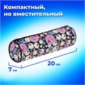 Пенал-тубус ПИФАГОР, мягкий, "SMILE", 20х7 см, 229268 229268