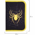 Пенал BRAUBERG с наполнением, 1 отделение, 1 откидная планка, 24 предмета, 21х14 см, "Venomous spider", 271526 271526