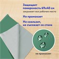 Клеёнка настольная ПИФАГОР для уроков труда, ПВХ, зеленая, 69х40 см, 227057 227057