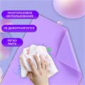 Настольное покрытие для труда и творческих занятий, силикон, BRAUBERG, фиолетовое, 30х40 см, 272375 272375
