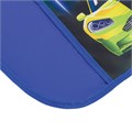 Набор для уроков труда ЮНЛАНДИЯ, клеенка ПВХ, фартук с нарукавниками, "Neon car", 270198 270198