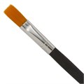 Кисть BRAUBERG, синтетика, плоская, № 9, 200215 200215