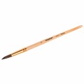 Кисть ПИФАГОР, БЕЛКА, круглая, № 5, деревянная лакированная ручка, с колпачком, 200819 200819