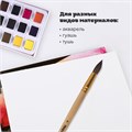 Кисть ПИФАГОР, БЕЛКА, круглая, № 9, деревянная лакированная ручка, с колпачком, пакет с подвесом, 200823 200823