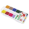 Краски акварельные BRAUBERG KIDS, медовые, 24 цвета, квадратные кюветы, пластиковый пенал, 192284 192284
