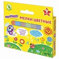Мел цветной квадратный 9 штук, ЮНЛАНДИЯ "ЮНЛАНДИК И ОКРУЖАЮЩИЙ МИР", картонная упаковка, европодвес, 227443 227443