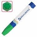 Восковые мелки утолщенные BRAUBERG, НАБОР 6 цветов, на масляной основе, яркие цвета, 222969 222969