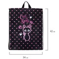 Мешок для обуви BRAUBERG KIDS, с петлей, 42х34 см, "Amazed cat", 271629 271629