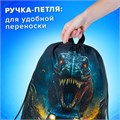 Мешок для обуви BRAUBERG KIDS, с петлей, 42х34 см, "Dino chase", 272416 272416