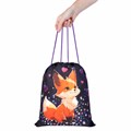 Мешок для обуви BRAUBERG KIDS, с петлей, 42х34 см, "Fairy fox", 273433 273433