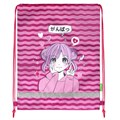 Мешок для обуви BRAUBERG KIDS, светоотражающая полоса, 46х36 см, "Anime style", 272391 272391