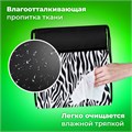 Мешок для обуви BRAUBERG БОЛЬШОЙ, с ручкой, карман на молнии, сетка, 49х41 см, "Zebra", 271611 271611