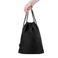 Мешок для обуви BRAUBERG плотный, карман на молнии, подкладка, 43х33 см, Total Black, 272427 272427
